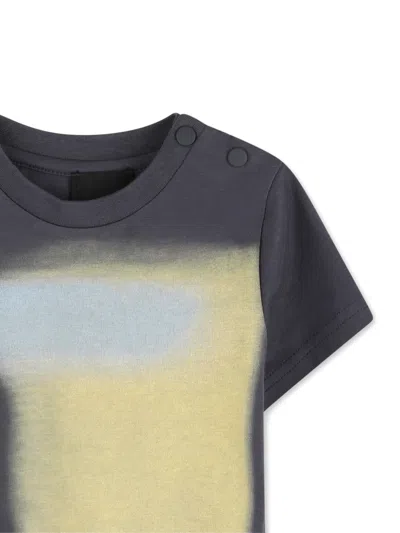Givenchy Buttoned T-shirt In Gray