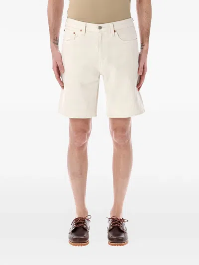 Levi's 501 Original Straight Lightweight Denim Shorts In Neutral