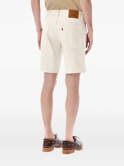 Levi's 501 Original Straight Lightweight Denim Shorts In Neutral