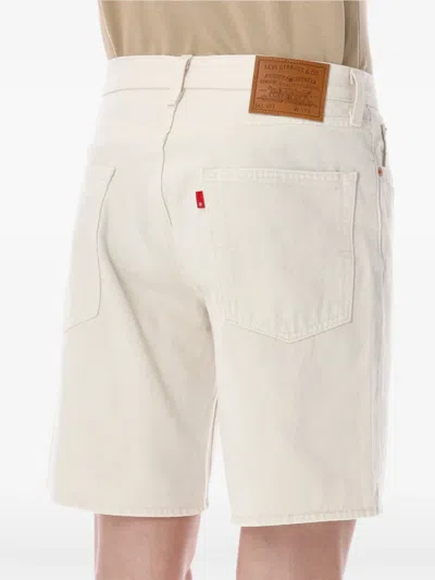Levi's 501 Original Straight Lightweight Denim Shorts In Neutral