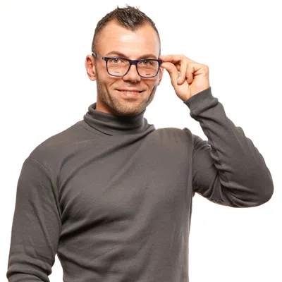 Bmw Blue Men Optical Frames In Blue