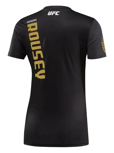 Reebok V-neck T-shirt In Black