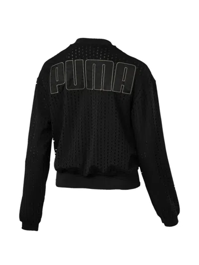 Puma Luxe Sweatshirt In Black