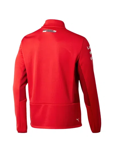 Puma Team Softshell Jacket In Red