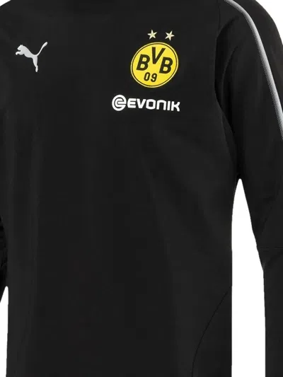 Puma Bvb Training Sweatshirt In Black