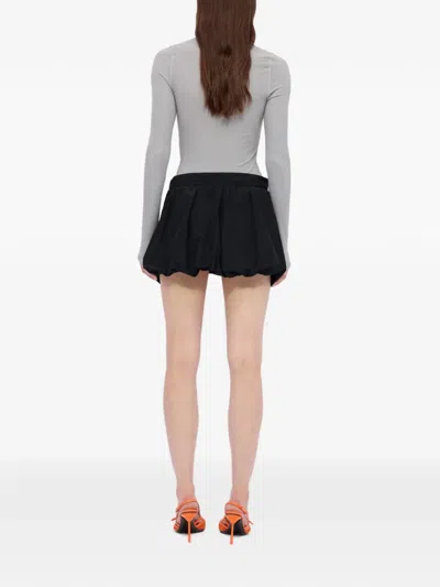 Msgm Cargo-pocket Mini Skirt In Black