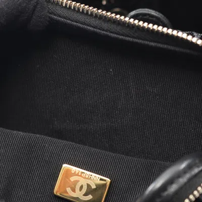 Pre-owned Chanel Black Leather Backpack ()