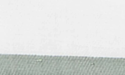 Construct Pipe Trim Cotton Pocket Square In White