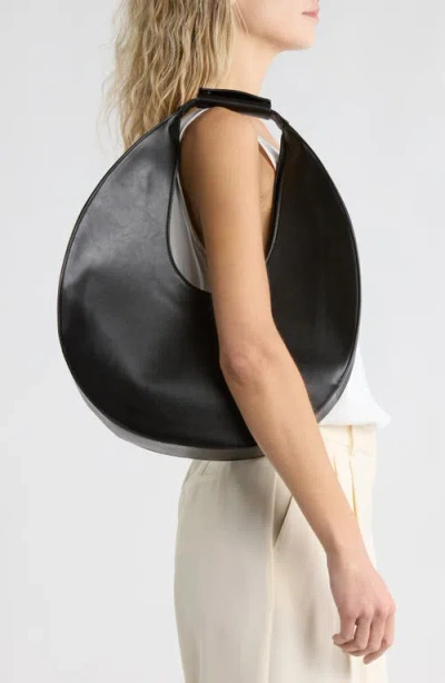 Bcbg Structured Hobo Bag In Black
