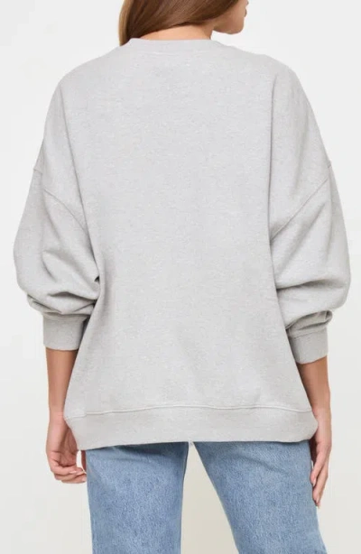 L*space Lspace Legend Cover-up Sweatshirt In Gray