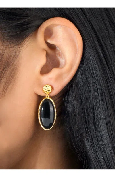 Ys Gems Drop Earrings In Multi