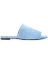 ROBERT CLERGERIE CLERGERIE 'GIGY' MULES - BLUE,GIGYOCEAN11789467