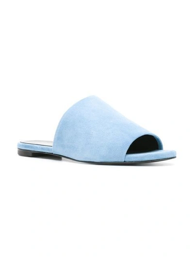 Shop Robert Clergerie Clergerie 'gigy' Mules - Blue