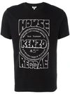 KENZO HOUSE OF REGGAE T-SHIRT,F755TS0184SI11796018