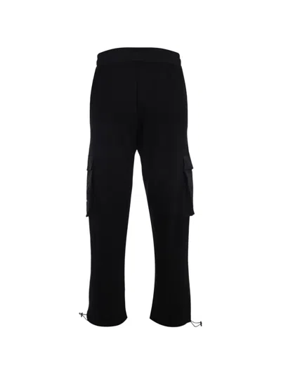 Hinnominate Cargo-pocket Sweatpants In Black
