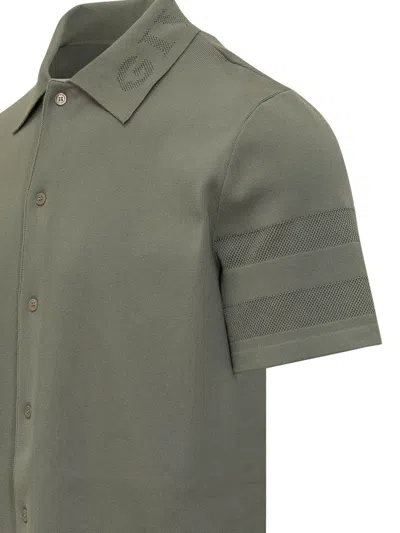 Givenchy Green Regular Solid Shirt In Green