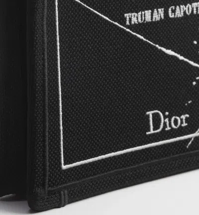 Dior A5 Triangle Pouch In Black