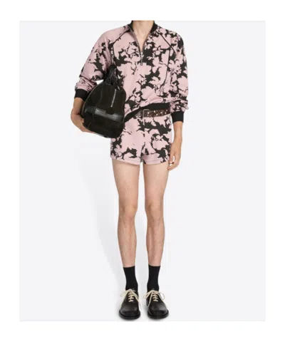 Dries Van Noten Suede Duffle Bag In Black