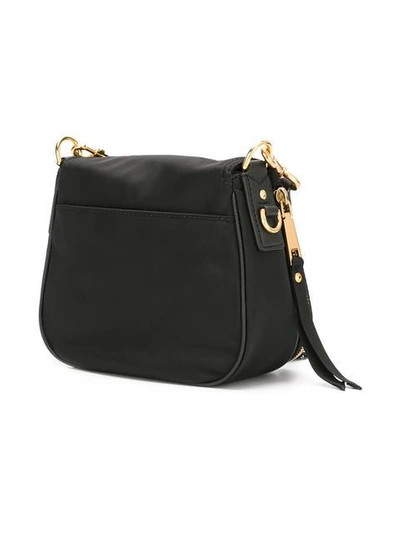 Marc Jacobs Trooper - Small Nomad Nylon Crossbody Bag - Black In Black/gold  | ModeSens