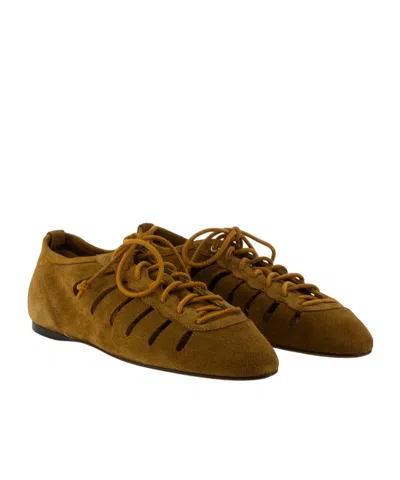 Isabel Marant Leyza Gd Ballet Flats -  - Leather - Brown
