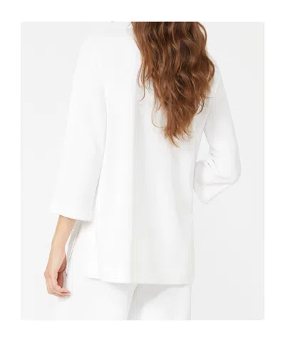 Max Mara V-neck Pullover In White