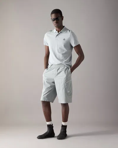 Moose Knuckles Everett Polo Shirt In Gray