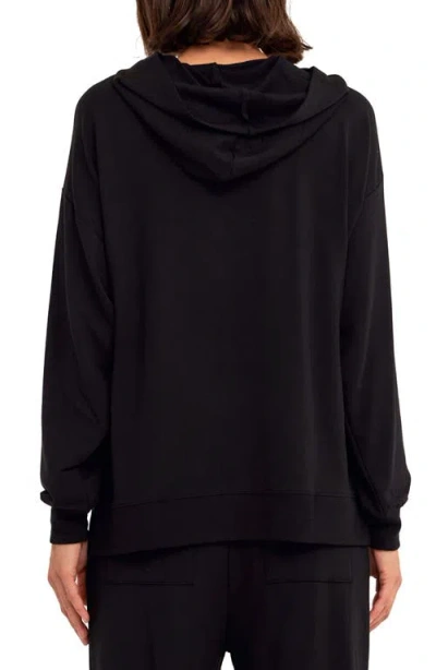 Threads 4 Thought Sylvie Terry Pullover Hoodie In Black
