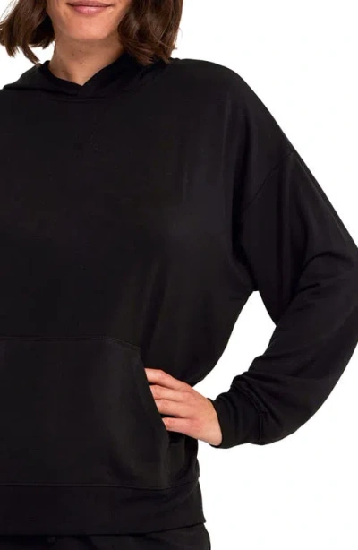 Threads 4 Thought Sylvie Terry Pullover Hoodie In Black