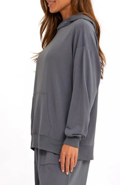 Threads 4 Thought Sylvie Terry Pullover Hoodie In Gray