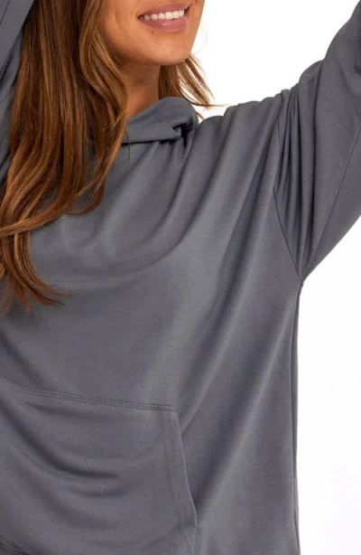 Threads 4 Thought Sylvie Terry Pullover Hoodie In Gray