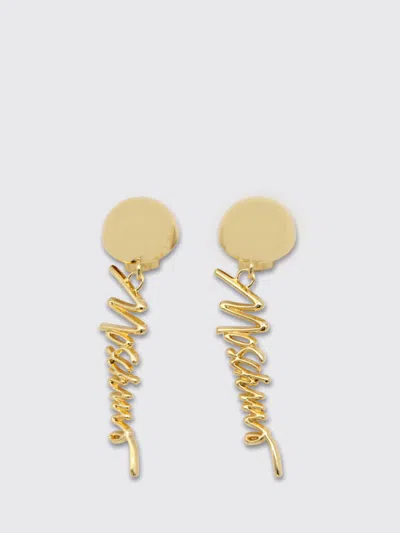 Moschino Chic Mini Statement Earrings In Gold