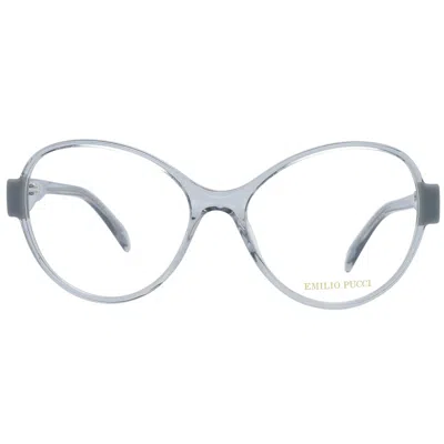 Pucci Transparent Women Optical Frames In Blue
