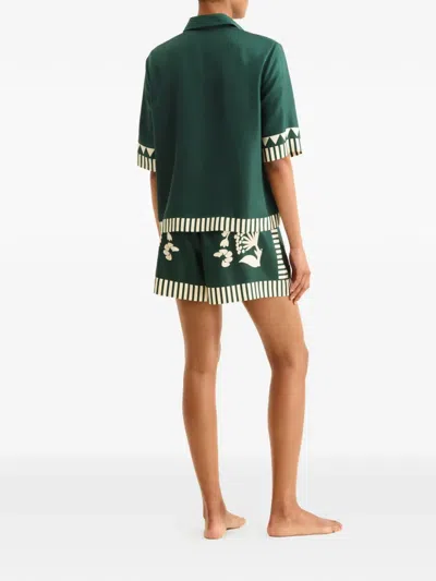 Eres Arjun Bermuda And Short Green In Green