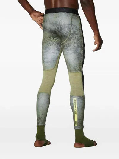 Reebok Rnf Ankle-lock Leggings In Multi