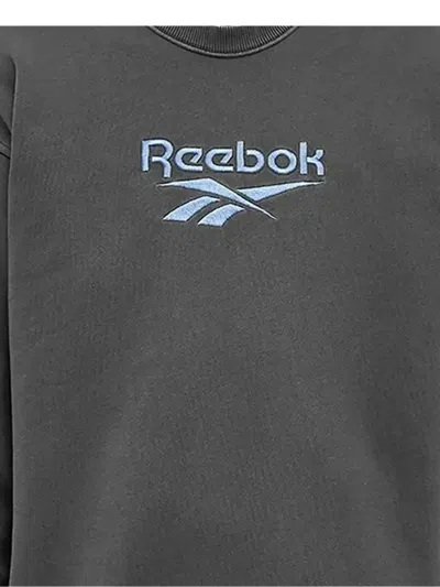 Reebok Cl Premium Vector Sweatshirt In Gray