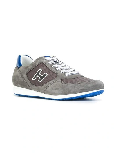 Shop Hogan Olympia X - H205 Sneakers - Grey