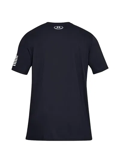 Under Armour Logo-print T-shirt In Blue