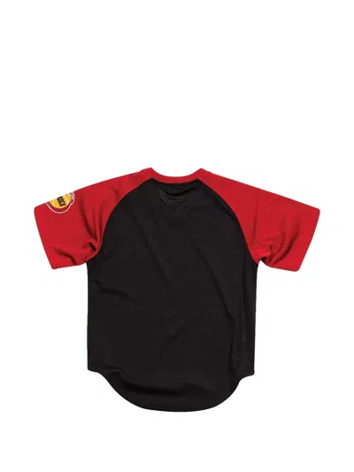 Mitchell & Ness Final Seconds Mesh T-shirt In Black