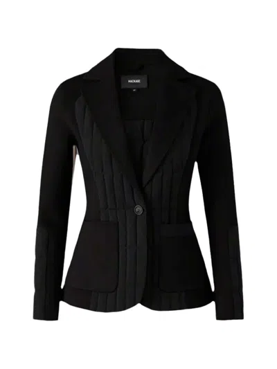 Mackage Padded Panel Jacket In Black