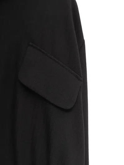 Loewe Pocket Drawstring Jacket In Black