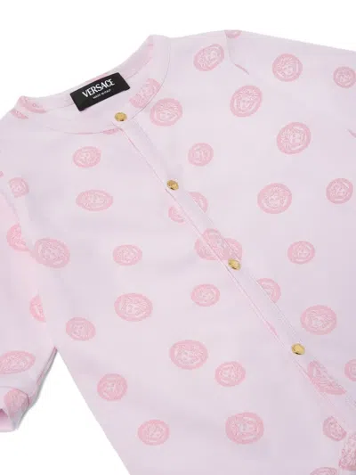 Versace Pattern Pajama In Pink