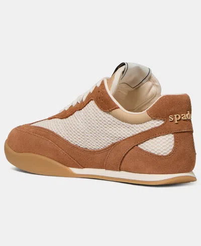 Kate Spade Drift Panelled Lace-up Sneakers In Brown