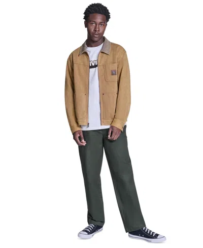 Converse Essential Zip Jacket In Brown