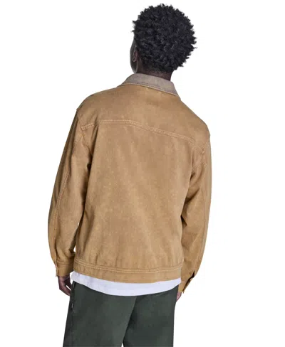 Converse Essential Zip Jacket In Brown