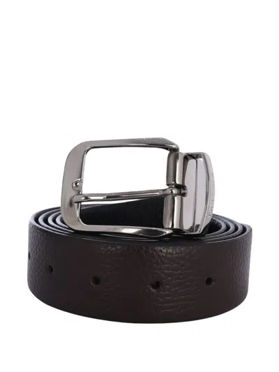 Doucal's Katay Belt In Brown