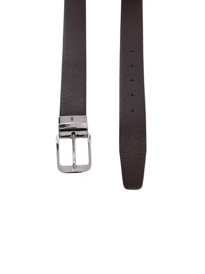 Doucal's Katay Belt In Brown
