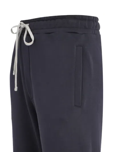 Hinnominate Drawstring-fastening Track Pants In Blue