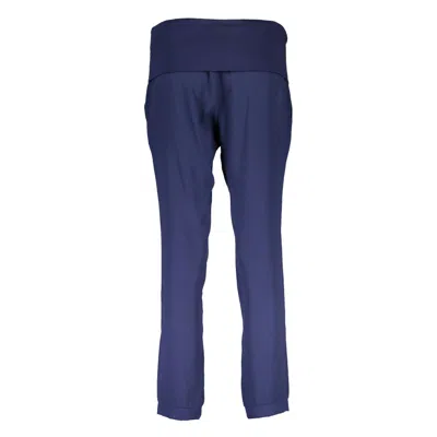 Liu •jo Blue Polyester Pant In Blue