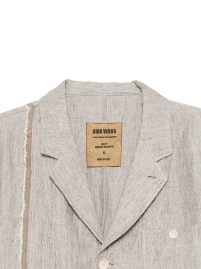 Uma Wang Jai Jacket In Gray