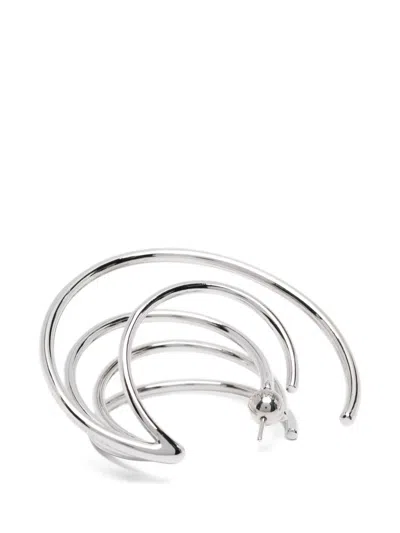 Panconesi Orbit Earrings In Silver